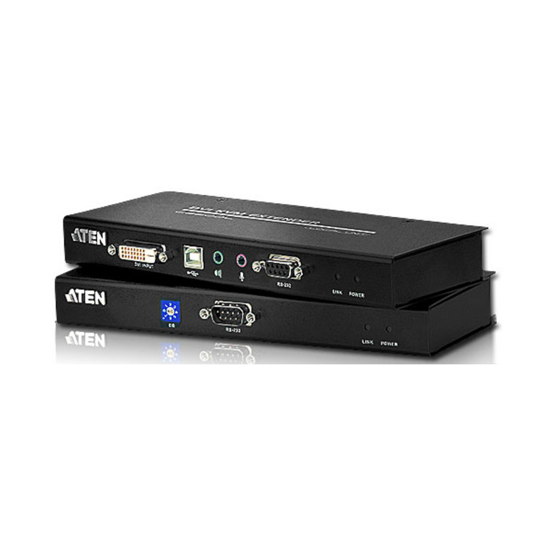 DVI KVM удлинитель/ DVI KVM EXTENDER W/18M W/230V ADP