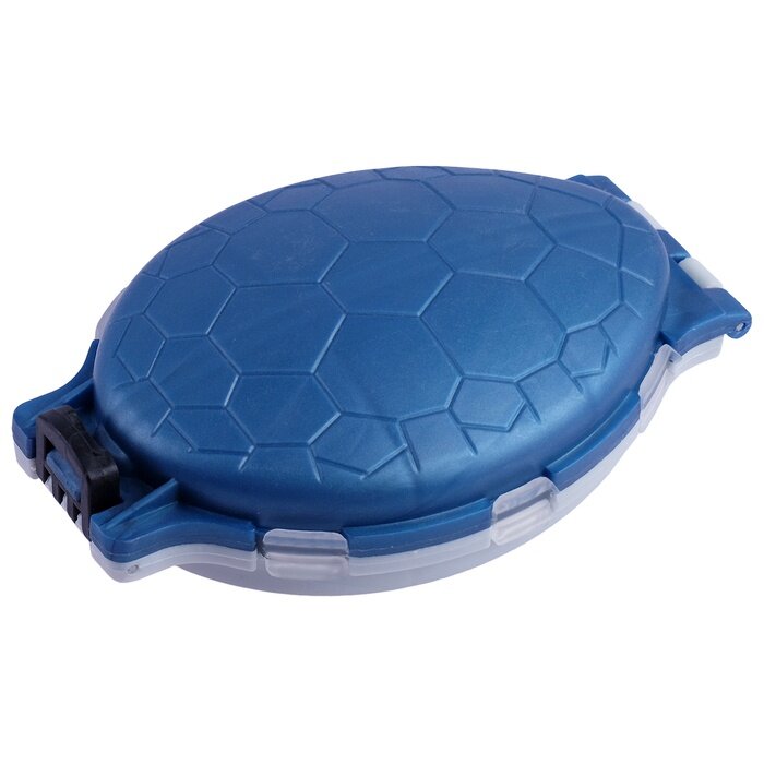 фото Коробочка для мелочей Три кита СЧ-1, 12 отделений, 11х7,5 см, бело-зеленая (003.0813)