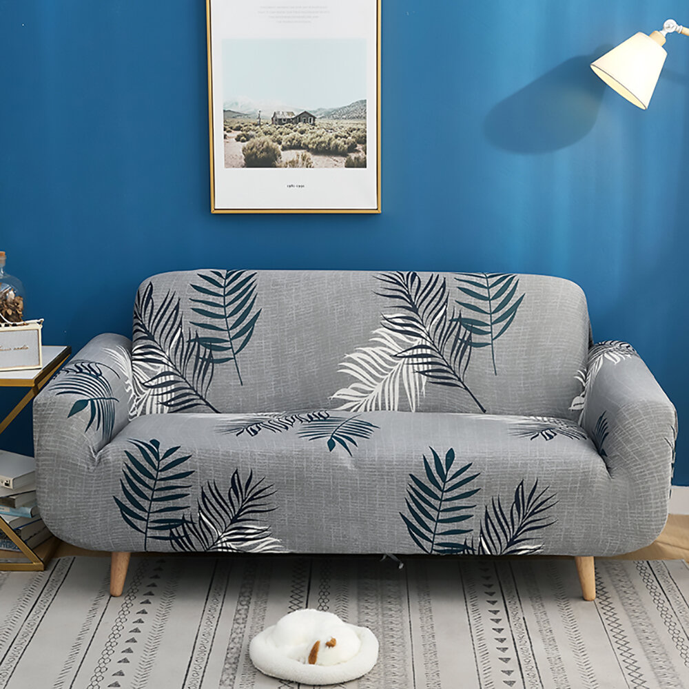 Чехол на мебель для дивана Salon 145-185х90см stripe fern