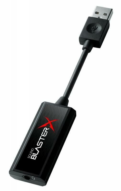 Звуковая карта USB Creative Sound BlasterX G1 (70sb171000000)