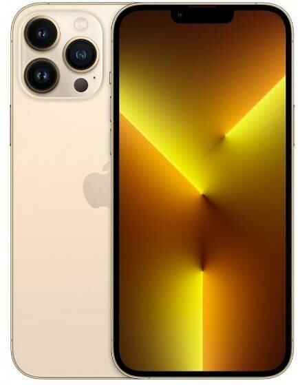 Смартфон Apple iPhone 13 Pro A2638 256ГБ, золотой (mlvk3aa/a)