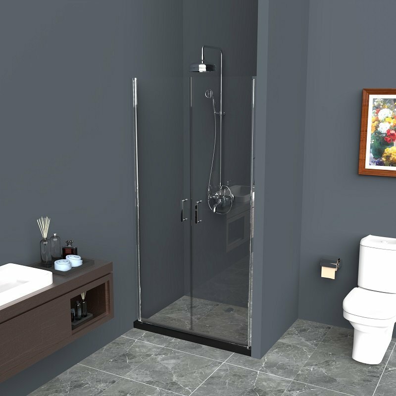 Душевая дверь BelBagno UNO-B-2-110-C-Cr