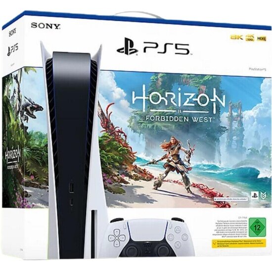 Игровая консоль PS5 Sony PlayStation 5 + игра Horizon Forbidden West CFI-1116A