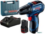 Шуруповерт Bosch GSR 12V-30 Professional 06019G9020 (с 2-мя АКБ, кейс) - изображение