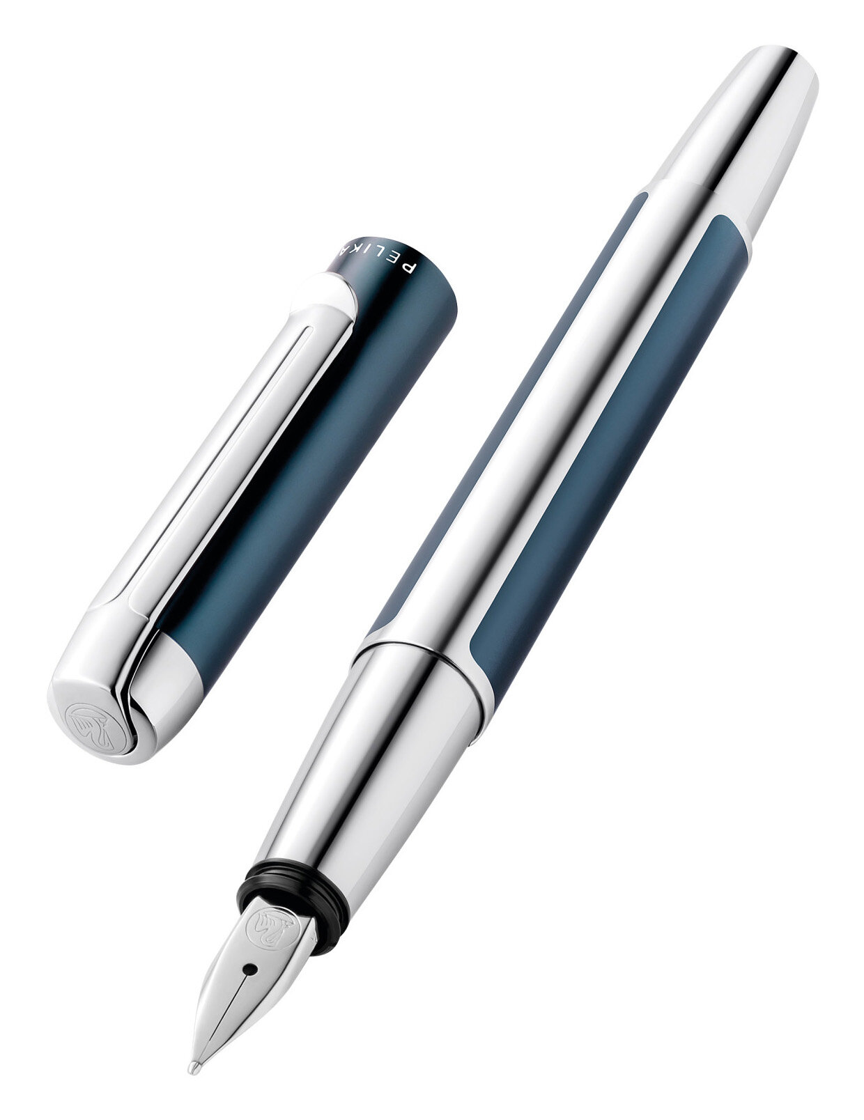 Ручка перьевая Pelikan Elegance Pura P40 (PL817158) Petrol F перо сталь нержавеющая карт.уп.