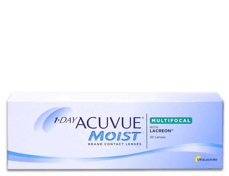 1-DAY ACUVUE MOIST MULTIFOCAL WITH LACREON Low 30 шт -04.75 R 8.4 прозр.