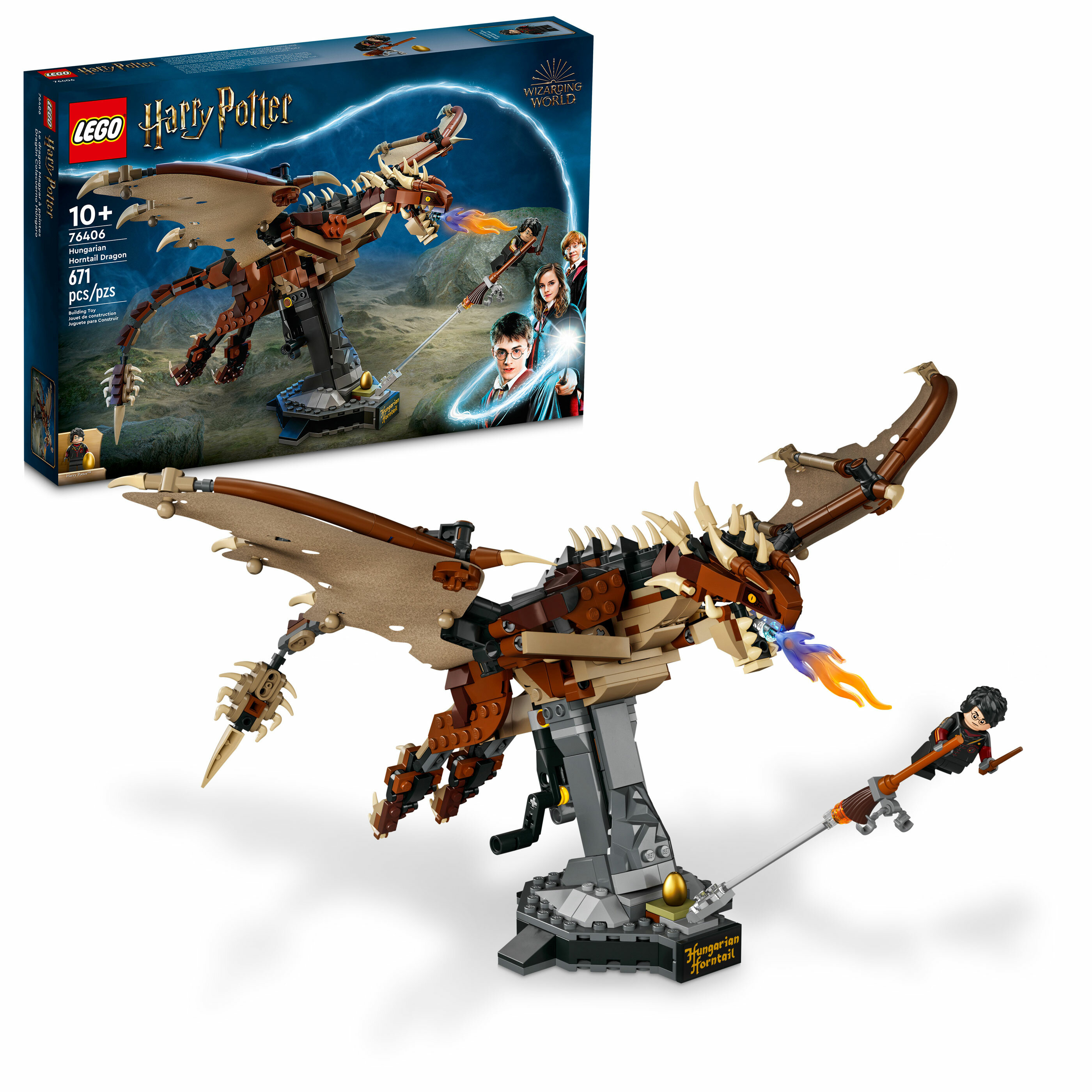 Конструктор LEGO Венгерский рогатый дракон Harry Potter (76406)