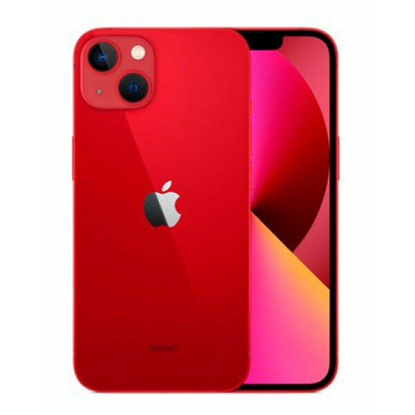 APPLE Смартфон Apple A2482 iPhone 13 128Gb 4Gb красный моноблок 3G 4G 6.1" 1170x2532 iPhone iOS 15 12Mpix 802.11 a/b/g/n/ac/ax GPS GSM900/1800 GSM1900 TouchSc Ptotect MLMQ3LL/A