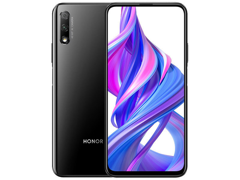 Смартфон HONOR 9X 4/128 ГБ, полночный черный