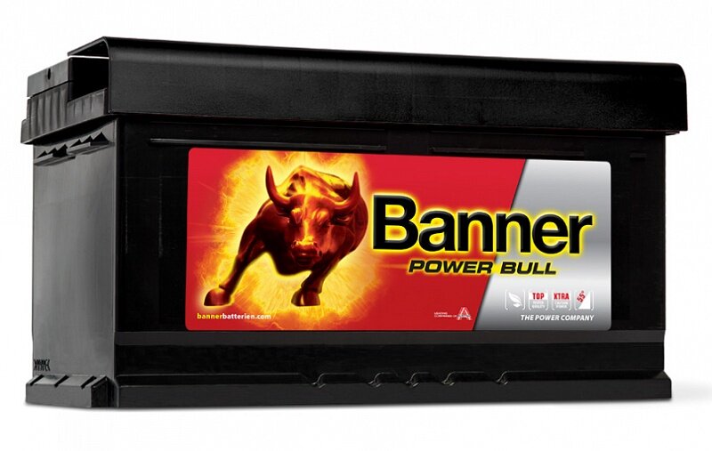Аккумулятор автомобильный BANNER Power Bull P80 14 6СТ-80 обр. (низкий) 315x175x175