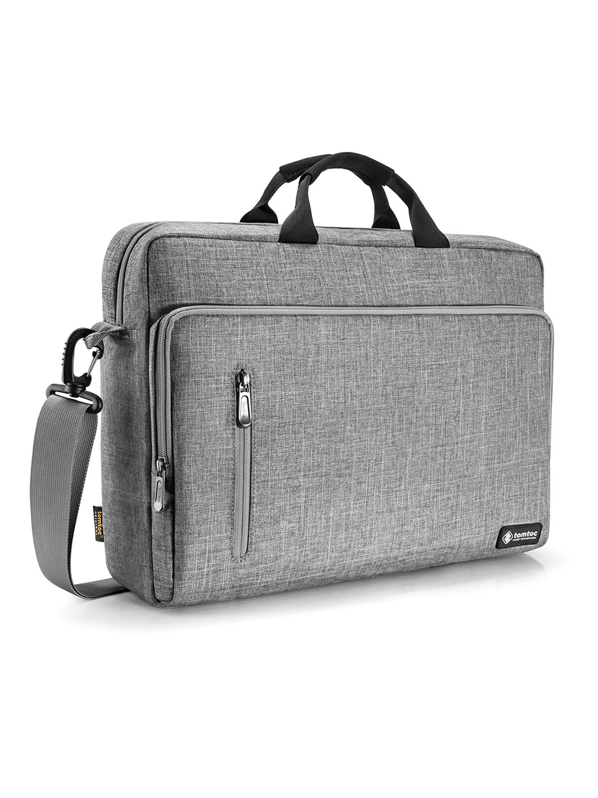 фото Tomtoc Laptop сумка Navigator-A43 Laptop Shoulder Briefcase 15.6" Gray