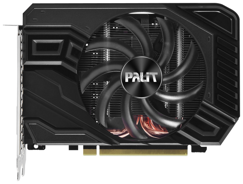 Видеокарта 6 Гб Palit Nvidia GeForce GTX 1660 Ti StormX (ne6166t018j9-161f) .