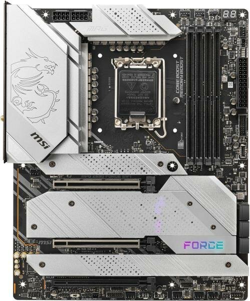 Материнская плата MSI MPG Z690 FORCE WIFI Socket 1700 Z690 4xDDR5 3xPCI-E 16x 6xSATA III ATX Retail