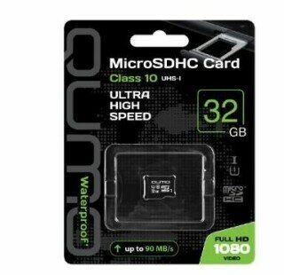 Карта памяти Qumo MicroSDHC 32GB CLASS 10 UHS-I U3,3.0 (33339) без адаптера