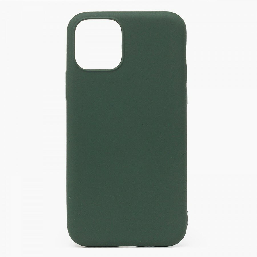 фото Чехол-накладка Full Soft Touch для Apple iPhone 11 Pro Max (dark green)
