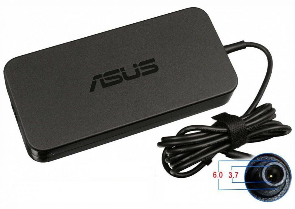 Зарядное устройство для ноутбука Asus TUF Gaming FX705GM-EW009T, 19.5V - 9,23A, 180 Вт (Штекер: 6.0x3.7мм c иглой) Slim