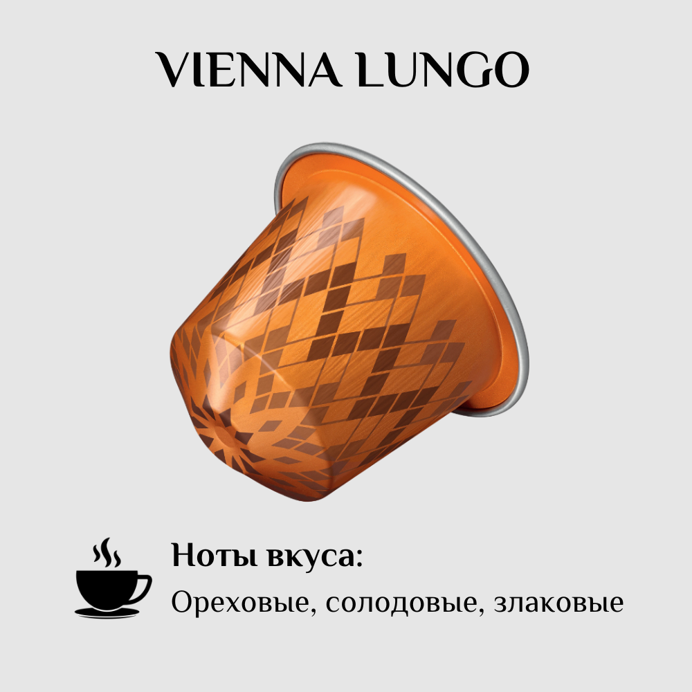 Капсулы для кофемашины Nespresso Original VIENNA LUNGO 100 штук - фотография № 2