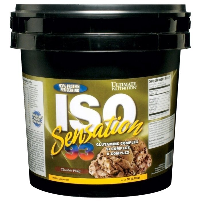 Ultimate Nutrition ISO Sensation (2270 гр) - Шоколадная Выдумка