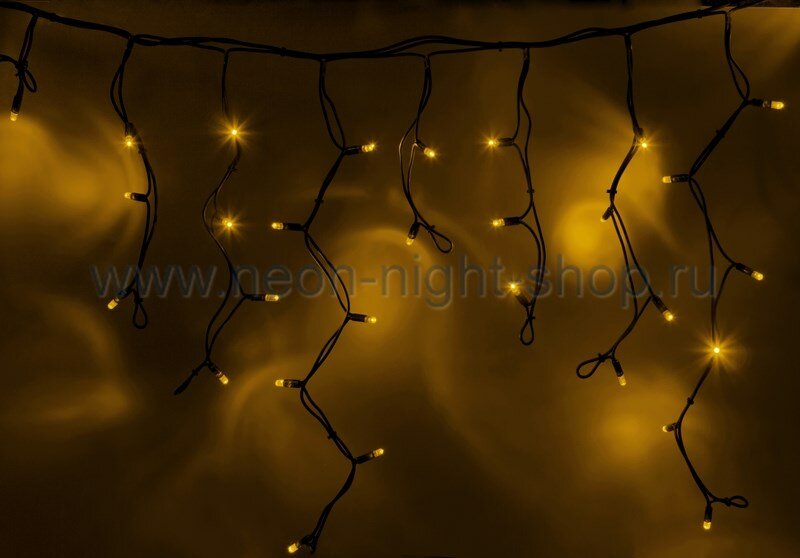 Neon-night Гирлянда Айсикл (бахрома) светодиодный, 4,0х0,6 м, 220В 255-221