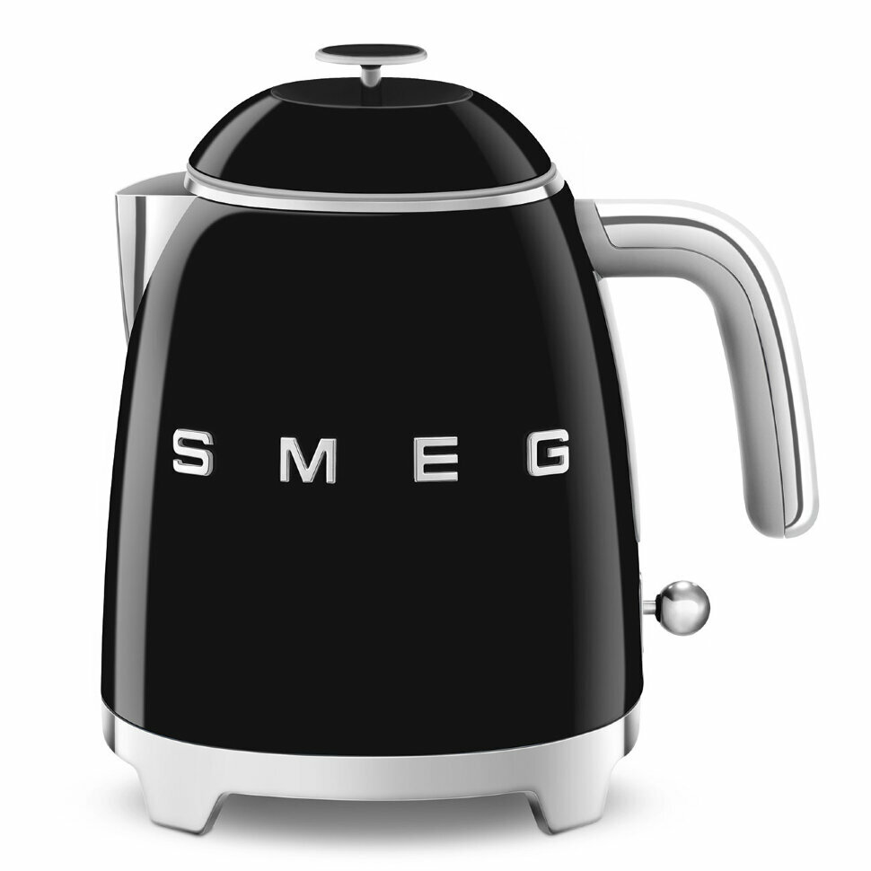 Чайник электрический SMEG KLF05BLEU, черный глянцевый