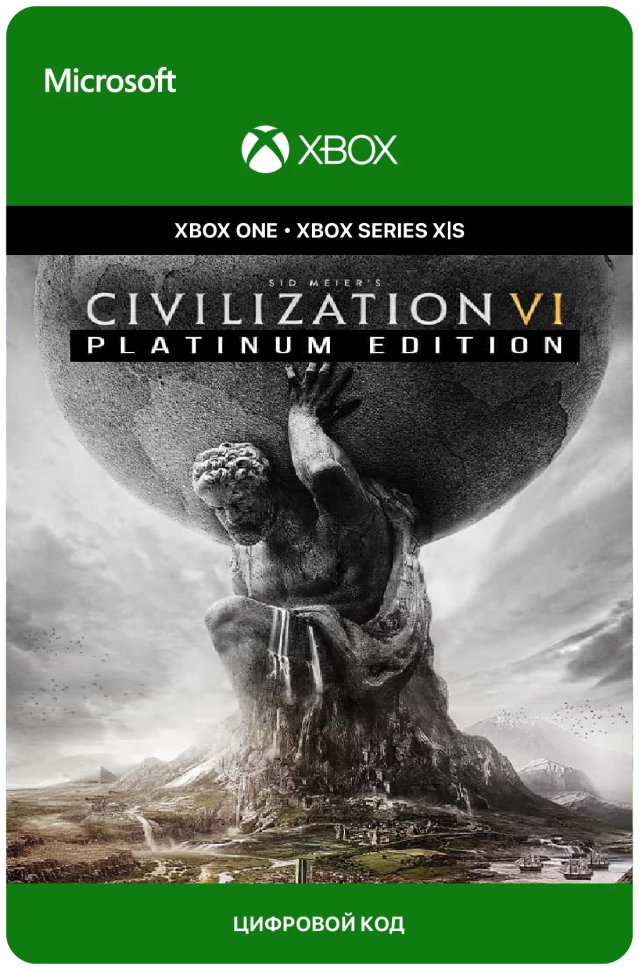 Игра Sid Meier’s Civilization VI Platinum Edition для Xbox One/Series X|S (Турция) русский перевод электронный ключ