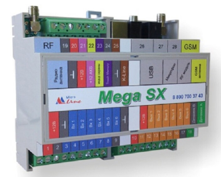 GSM сигнализации Микро Лайн Mega SX-350 Light