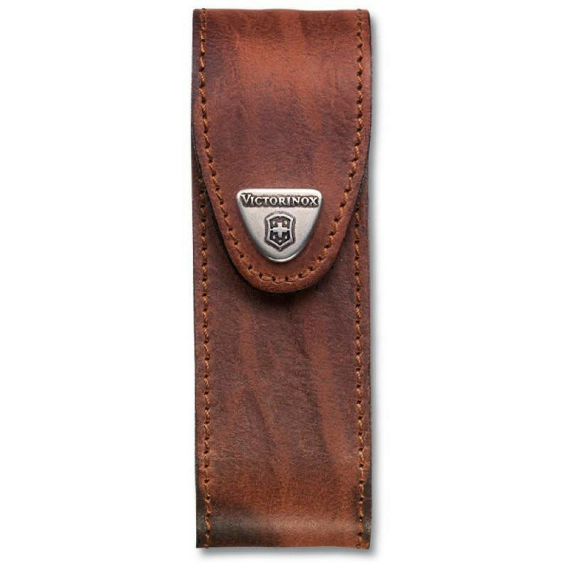 Victorinox Чехол Leather Belt Pouch нат.кожа коричневый (4.0547)