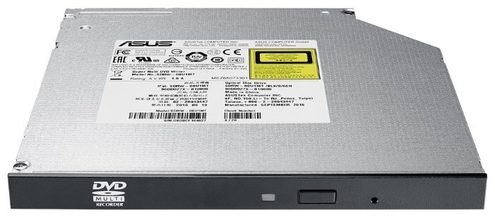 Оптический привод ASUS DVD+/-RW SDRW-08U1MT/BLK/B