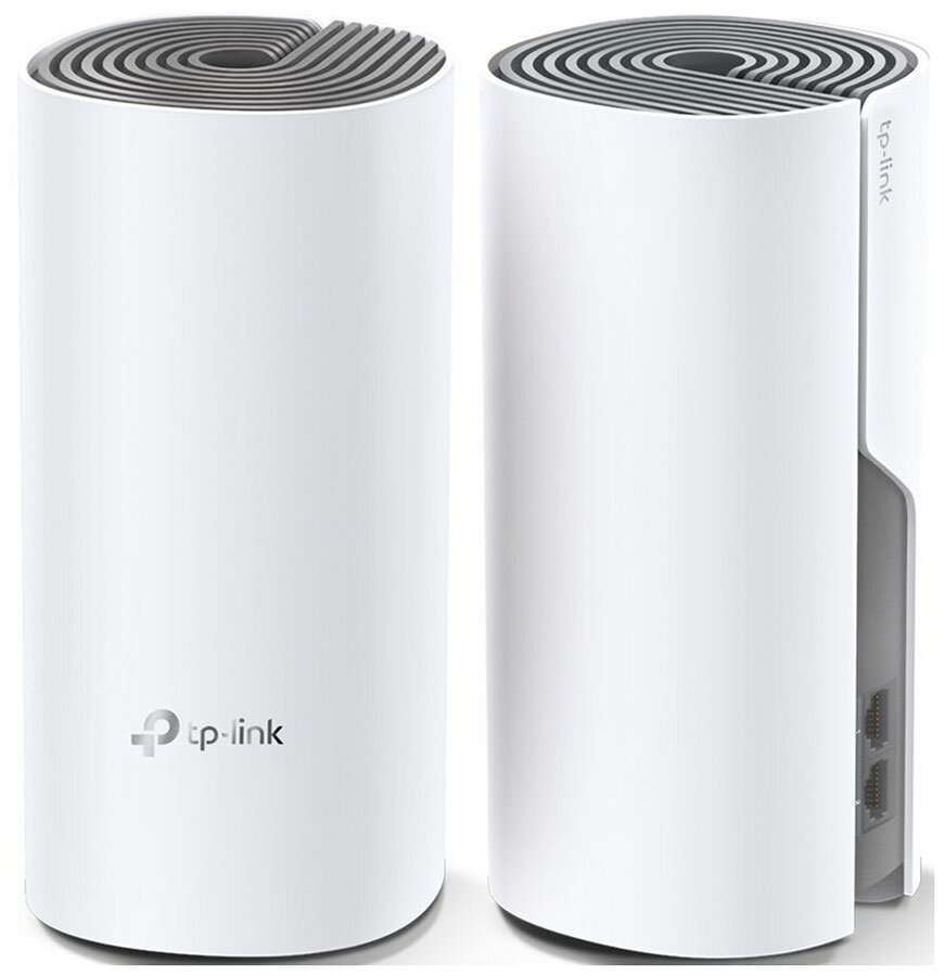 Домашняя Mesh Wi-Fi система TP-LINK Deco E4(2-PACK) AC1200 белая