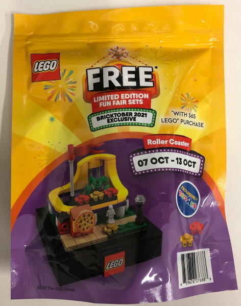  LEGO Bricktober Fairground Set 2/4 - Roller Coaster