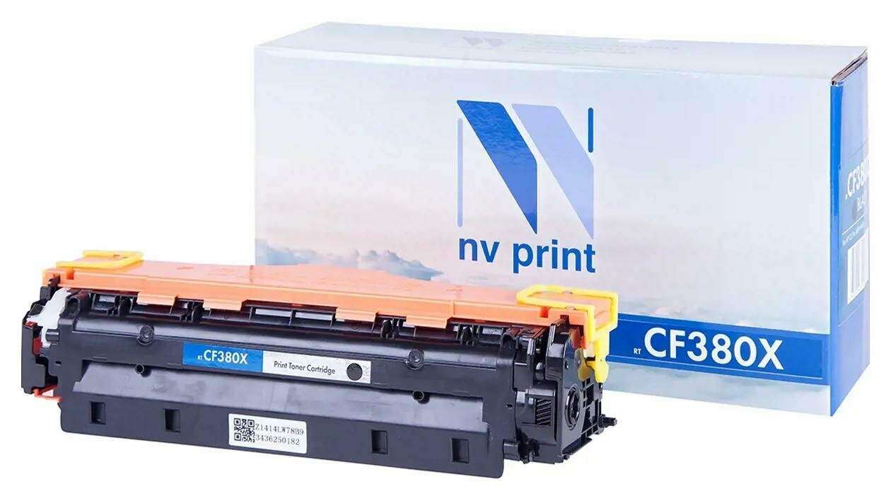 Картридж лазерный NV-Print NV-CF380XBk, черный