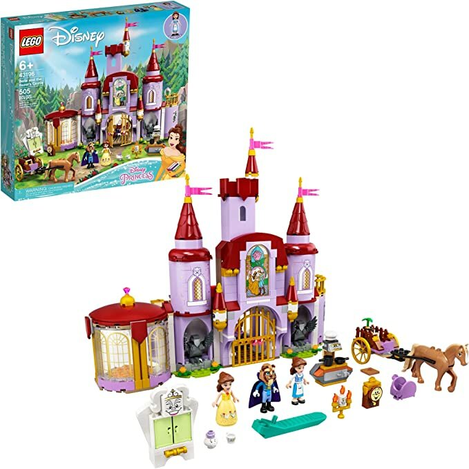 Конструктор LEGO Белль и замок чудовища Disney (43196)