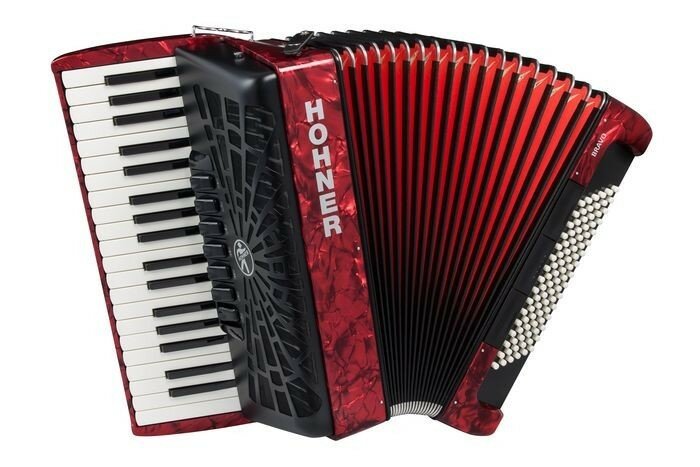  7/8 HOHNER Bravo III 96 red