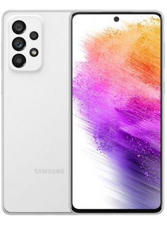 Мобильный телефон Samsung Galaxy A73 5G 8/128 ГБ, белый