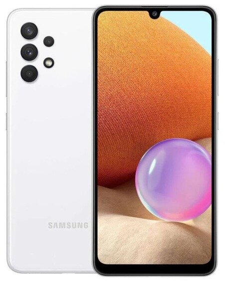 Смартфон Samsung A325F Dual Sim Galaxy A32 6/128Gb White