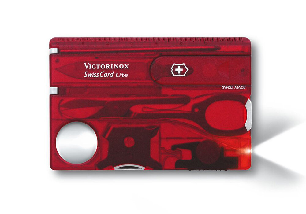 Мультитул Нож Victorinox Швейцарская карточка 0.7300.T Lite