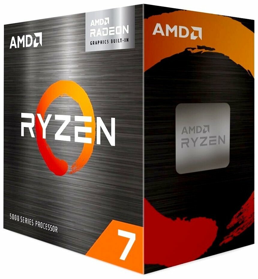 AMD AMD Ryzen 7 5700G 100-100000263box with Wraith Stealth Cooler .