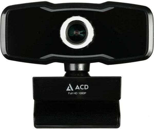WEB Камера ACD-Vision UC500 CMOS 2МПикс, 1920x1080p, 30к/с, микрофон встр USB 2.0, универс. крепление, черный корп. RTL {60}