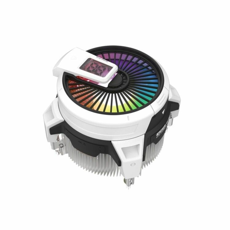 фото Кулер для процессора ALSEYE CPU Cooler Socket: Intel LGA1700/1200/115X, TDP 140W, LCD, Product Dimensions: 102x100x82mm Socket: Intel LGA170