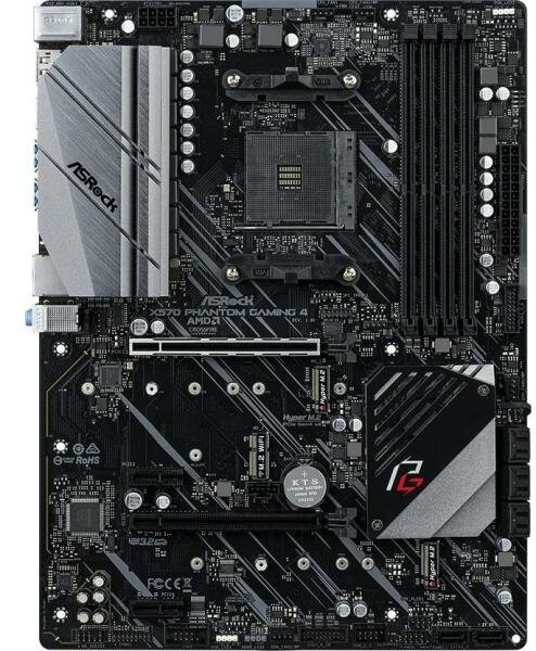 Материнская плата ASRock X570 PHANTOM GAMING 4 Socket AM4 AMD X570 4xDDR4 2xPCI-E 16x 2xPCI-E 1x 8 ATX Retail