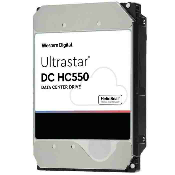 Жесткий диск WD Original SATA- III 18Tb 0F38459 WUH721818ALE6L4 Ultrastar DC HC550 (7200rpm) 512Mb