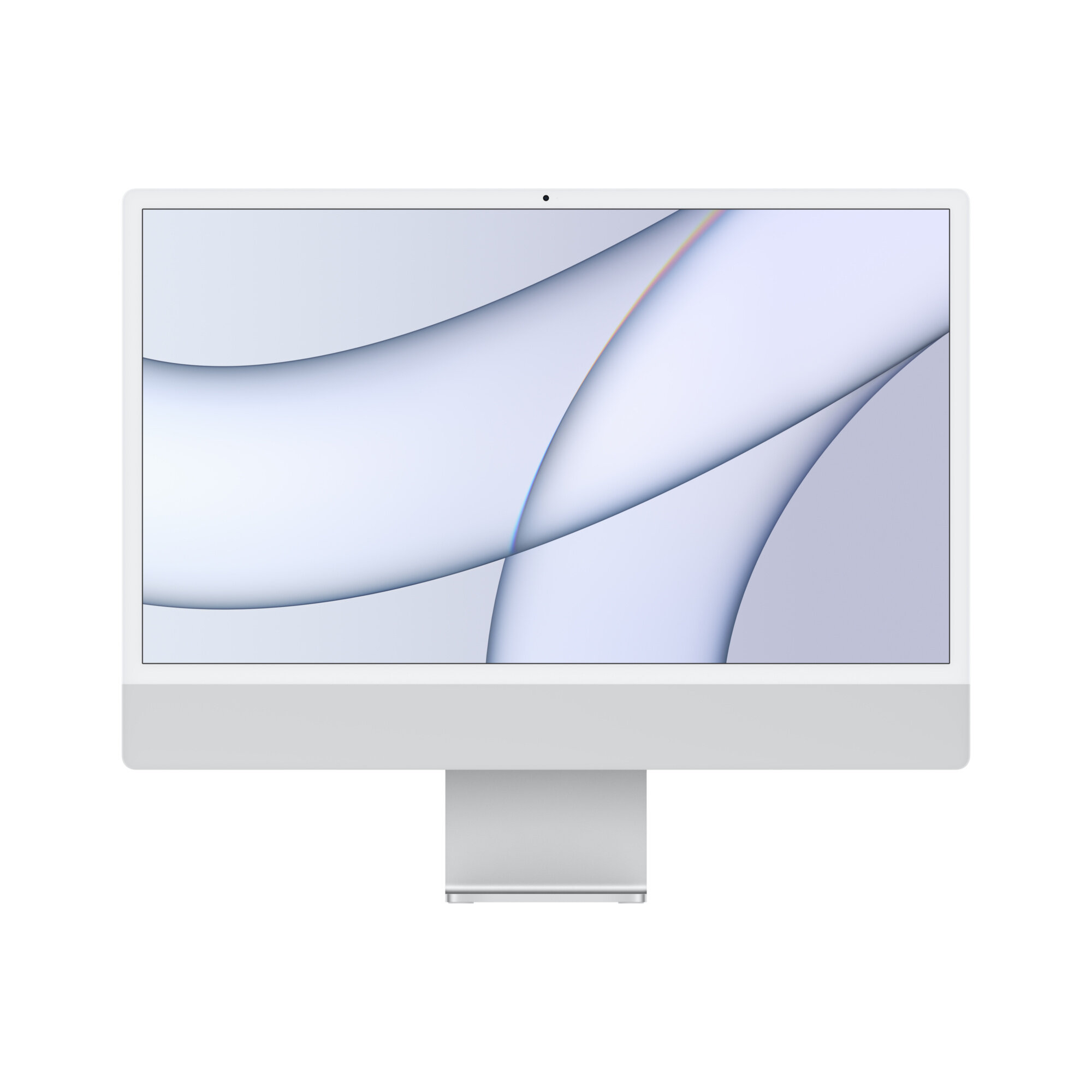 APPLE Моноблок Apple iMac A2438 24" 4.5K M1 8 core (3.2) 8Gb SSD256Gb 7 core GPU macOS WiFi BT клавиатура мышь Cam серебристый 4480x2520 MGTF3RU/A