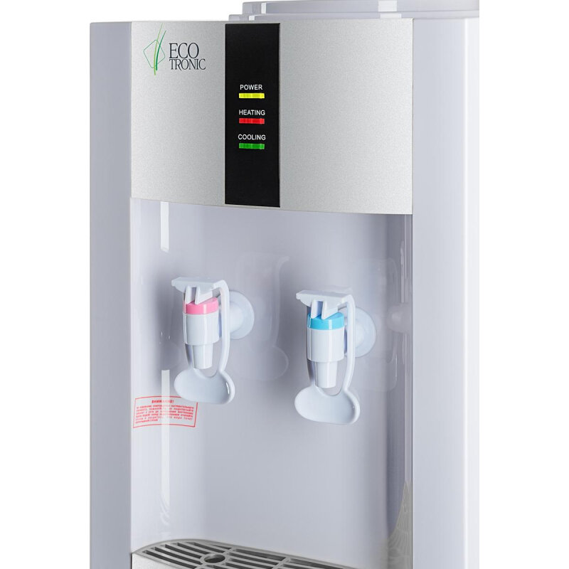 Кулер для воды напольный Ecotronic H1-LF White с холодильником - фотография № 12