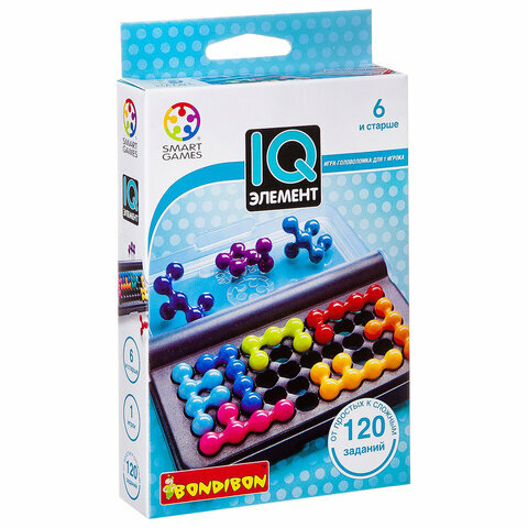   "IQ-", 120 , Smart Games, BONDIBON, 0941