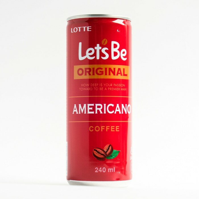 Кофе LET'S BE Americano 0,24л - фотография № 1