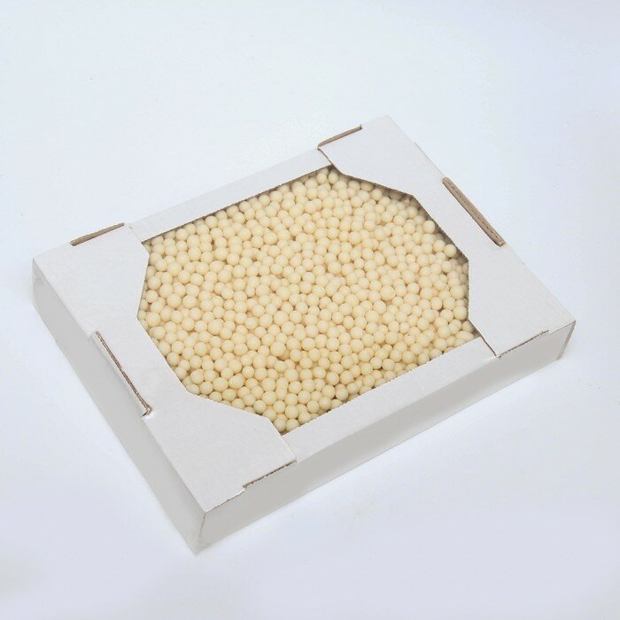 Драже рисовое в белой глазури 0,6 кг , 1 шт. - фотография № 1