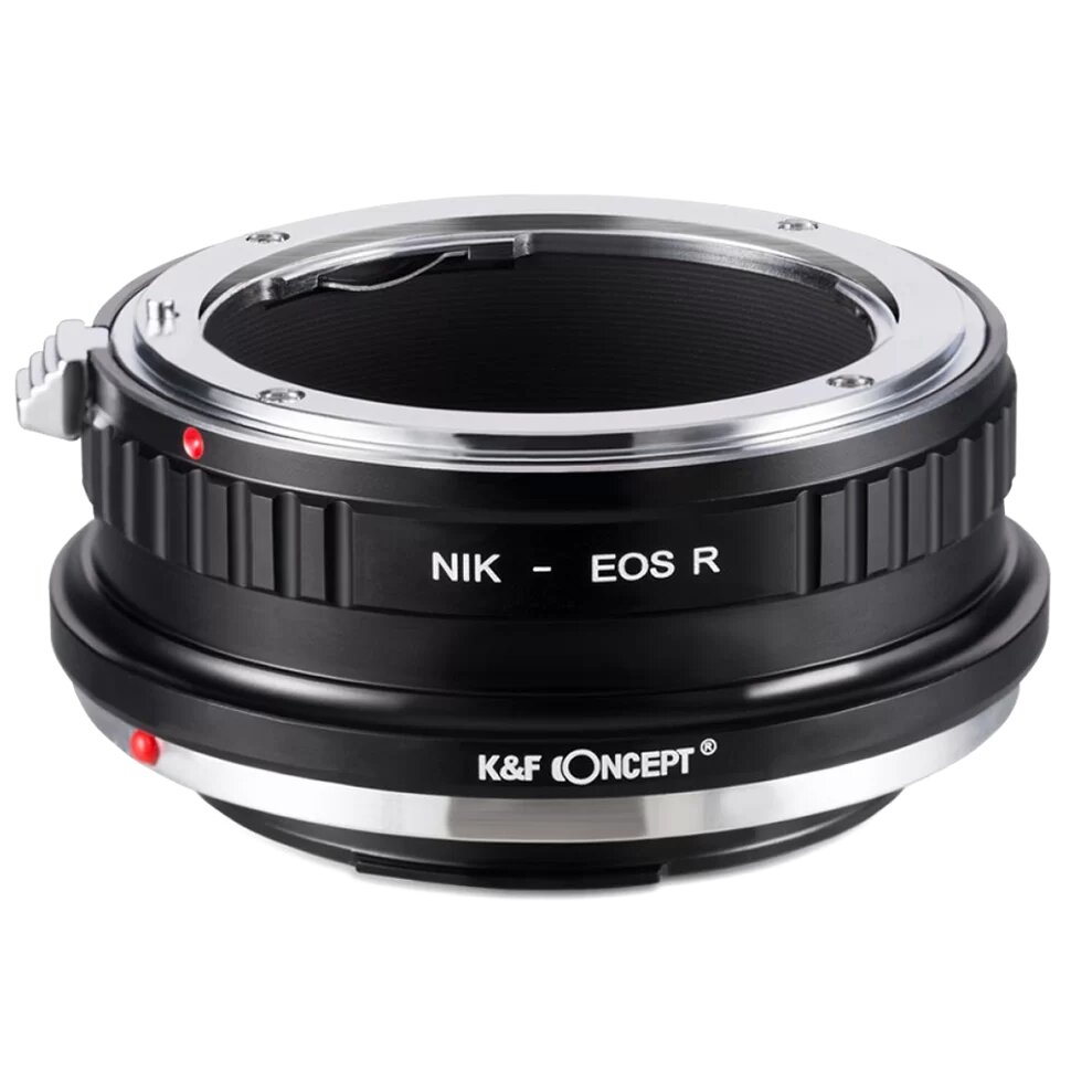 Адаптер K&F Concept для объектива Nikon F на Canon R KF06.379