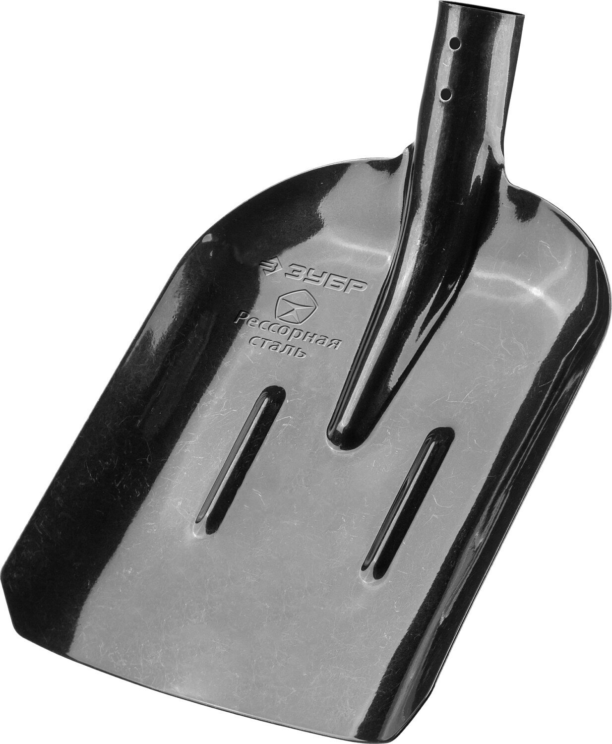 Совковая лопата с ребрами жесткости ЗУБР ПРОФИ-5, ЛСП, без черенка