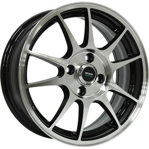 Колесный диск Megami MGM-5 6x15/4x100 D54.1 ET48 Черный