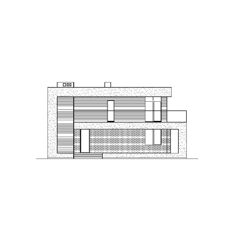 Проект газобетонного дома Catalog-Plans-63-42A (108,95кв.м, 12,06x10,5м, газобетон 400) - фотография № 8